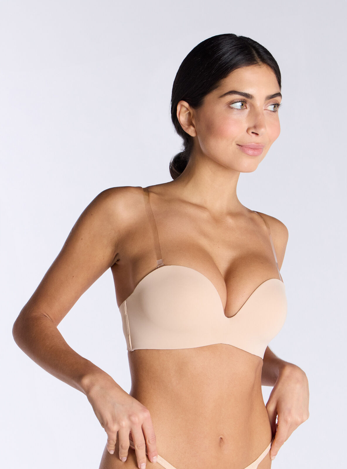 A-D clear bra straps - Clear