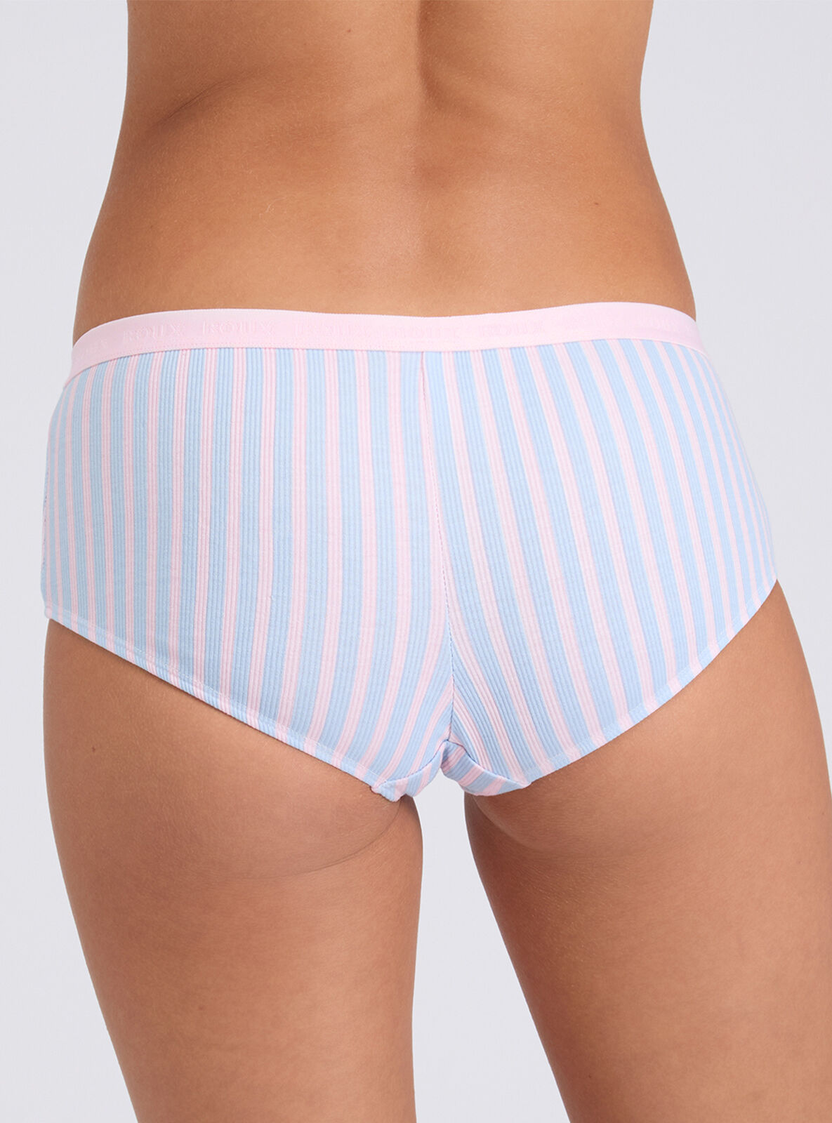 Amiee striped boxer short - Pink Mix