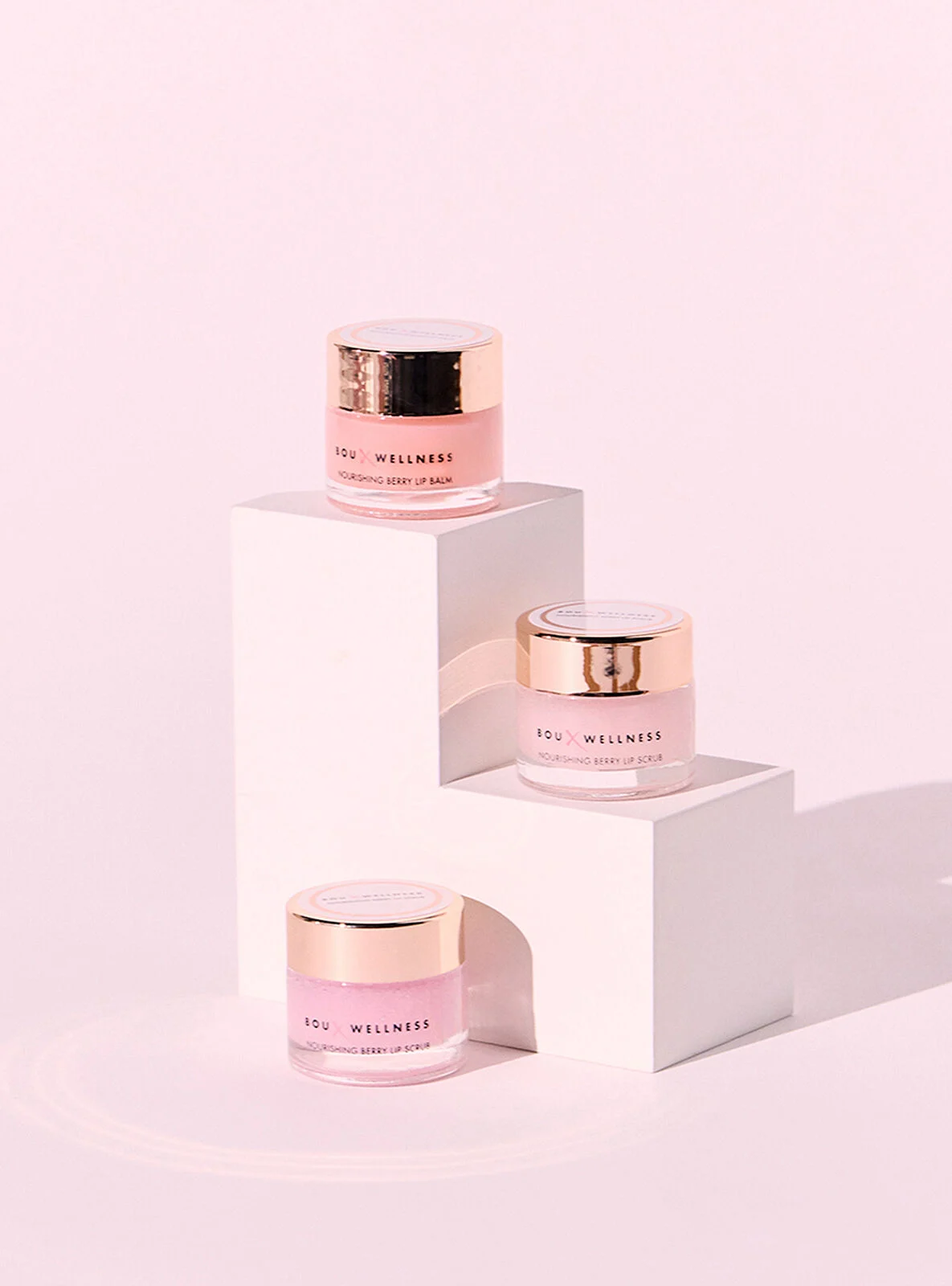 Boux Wellness lip balm - Pink Mix