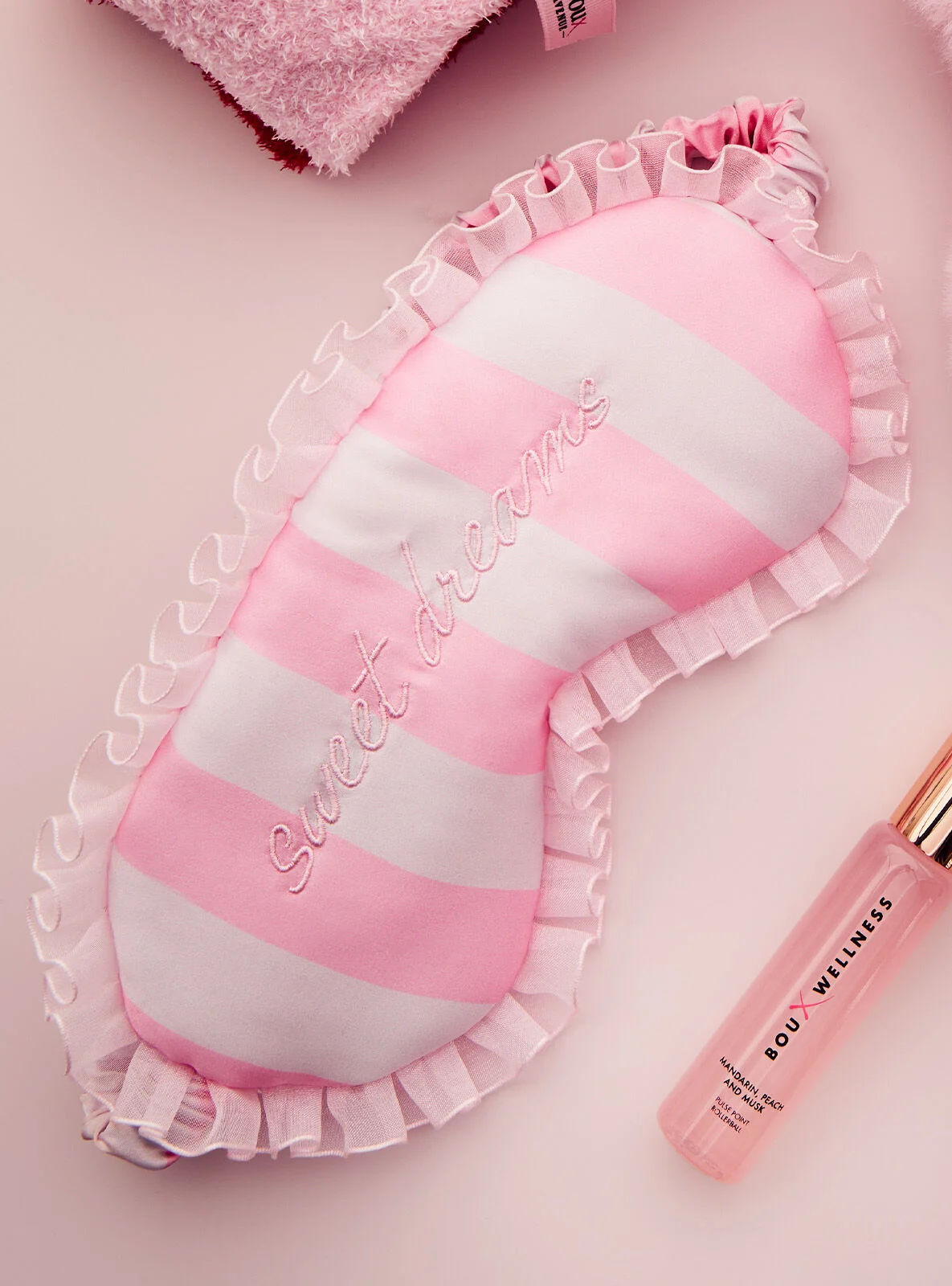 Sweet dreams satin eyemask - Light Pink