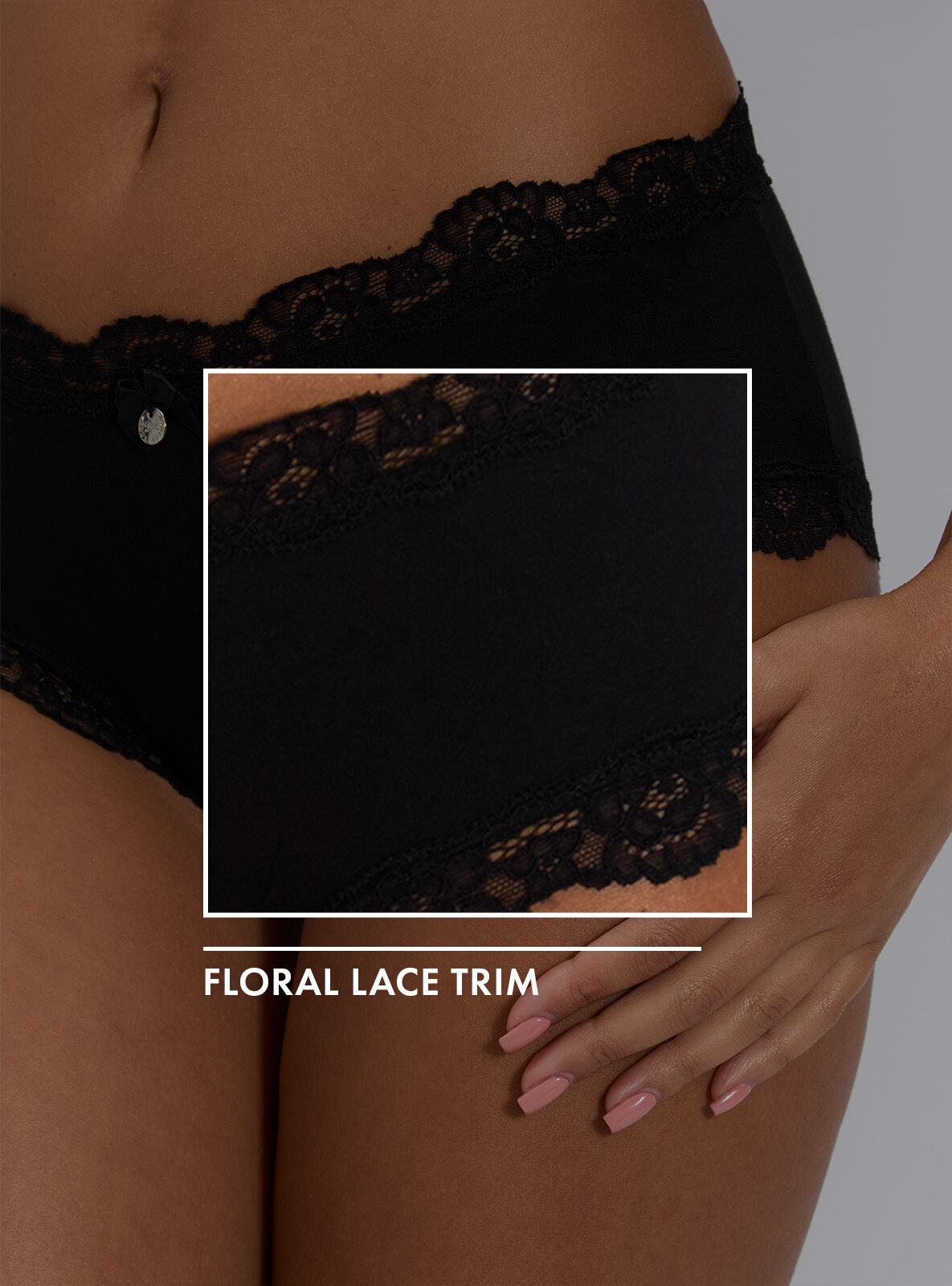 Tatiana plain shorts - Black