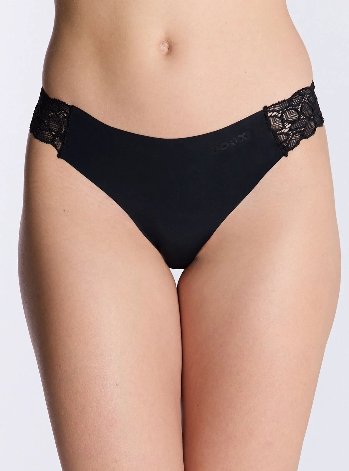 Talulla microfibre thong - Black