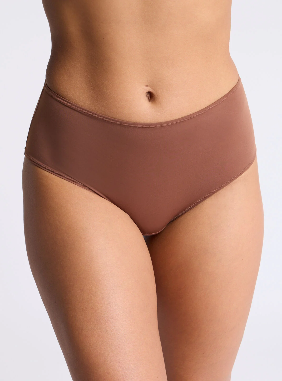 Kaylee ultra light microfibre 4-way stretchy shorts - 04 Deep