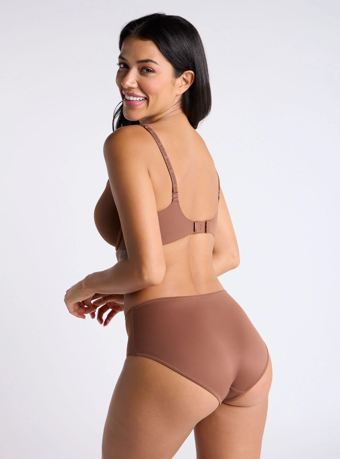 Kaylee ultra light microfibre 4-way stretchy shorts - 04 Deep