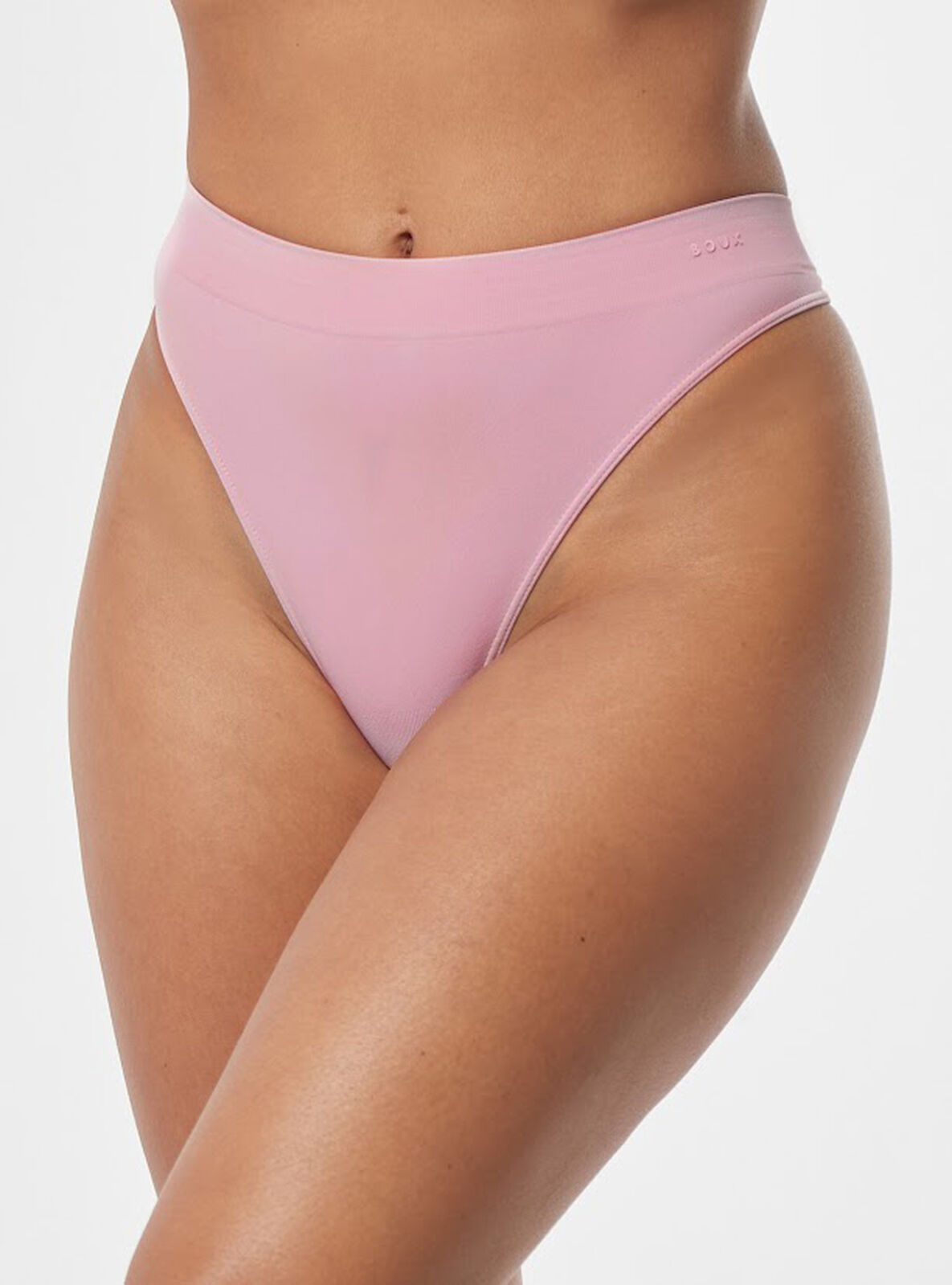 High leg seamfree thong - Pink