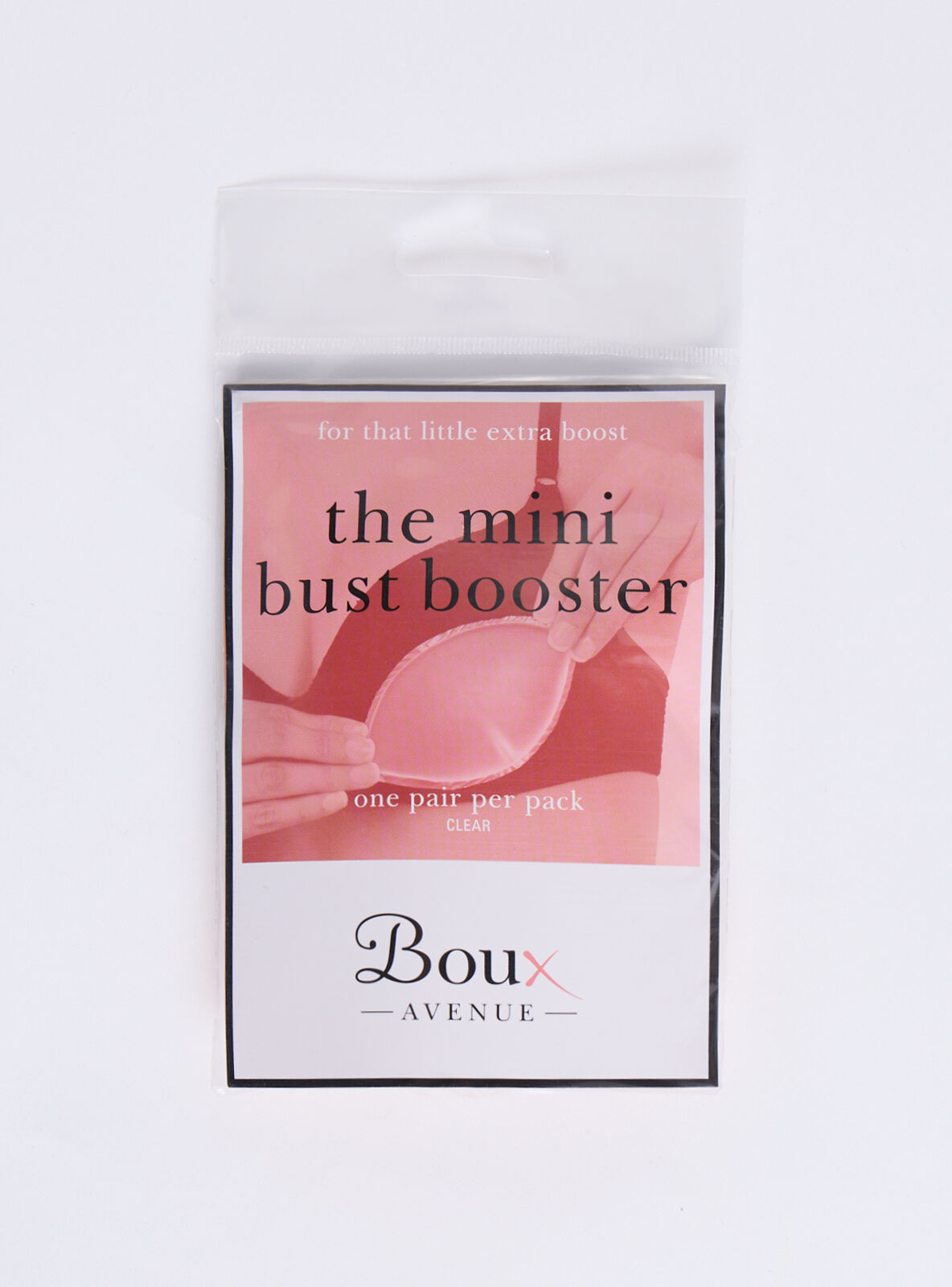 The mini bust booster - Clear 4 The mini bust booster - Clear