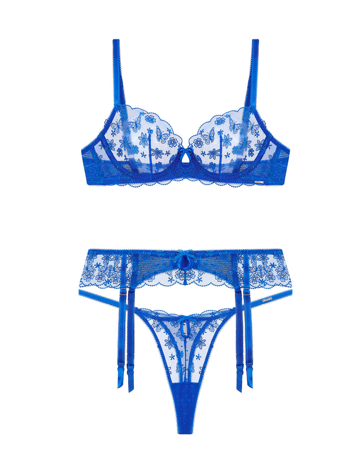 Lorelei suspender - Cobalt Blue 4 Lorelei suspender - Cobalt Blue