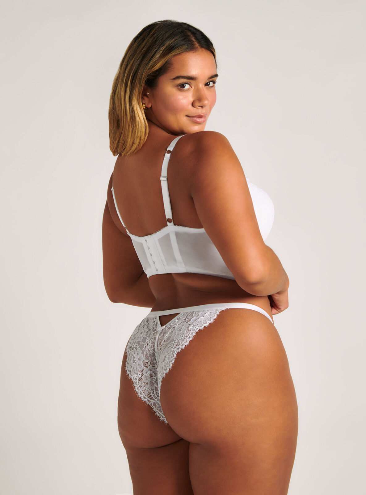 Harlow tanga briefs - White