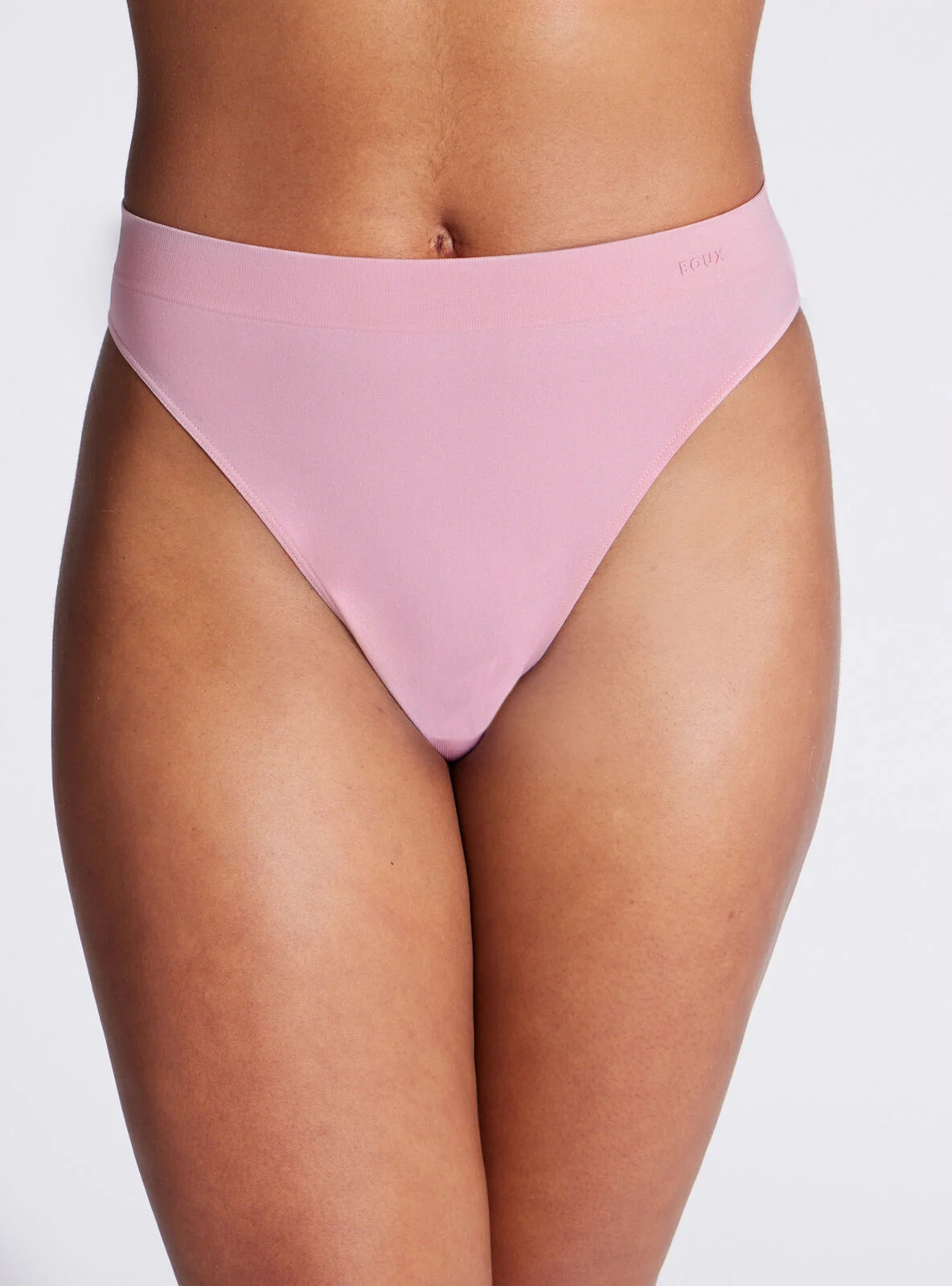 High leg seamfree brazilian knickers - Pink