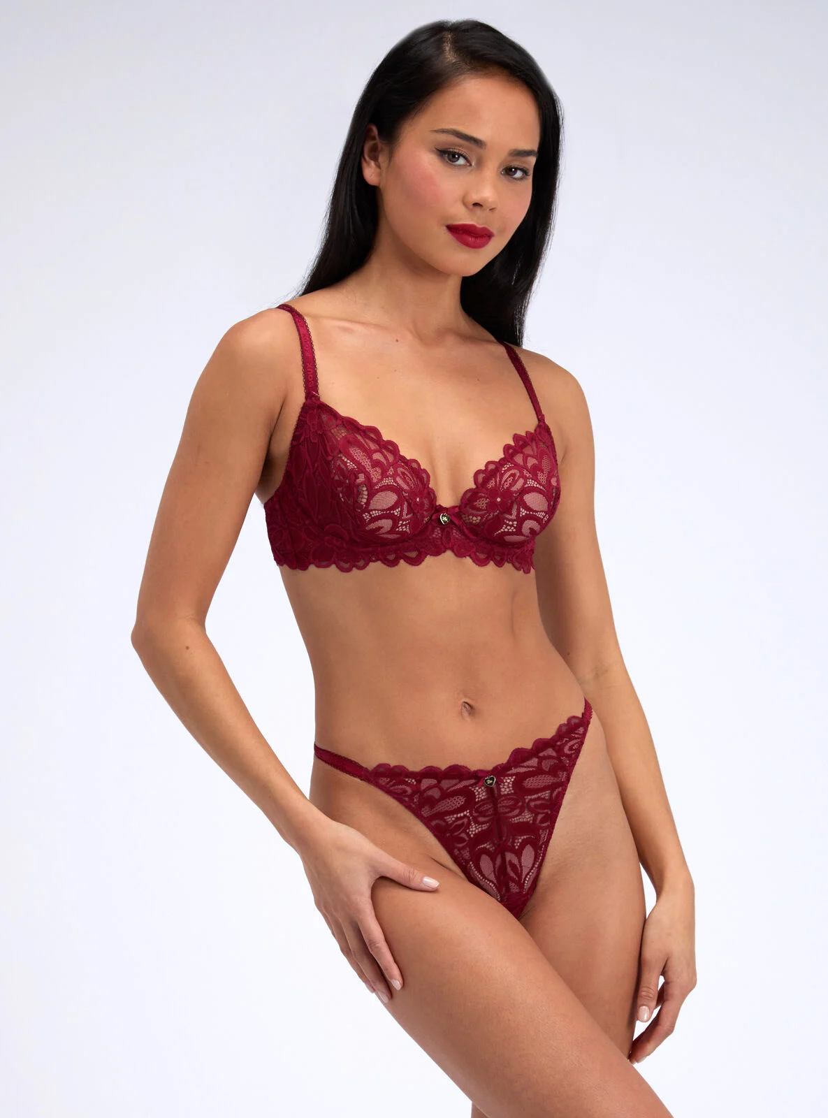 Heidi tanga thong - Claret