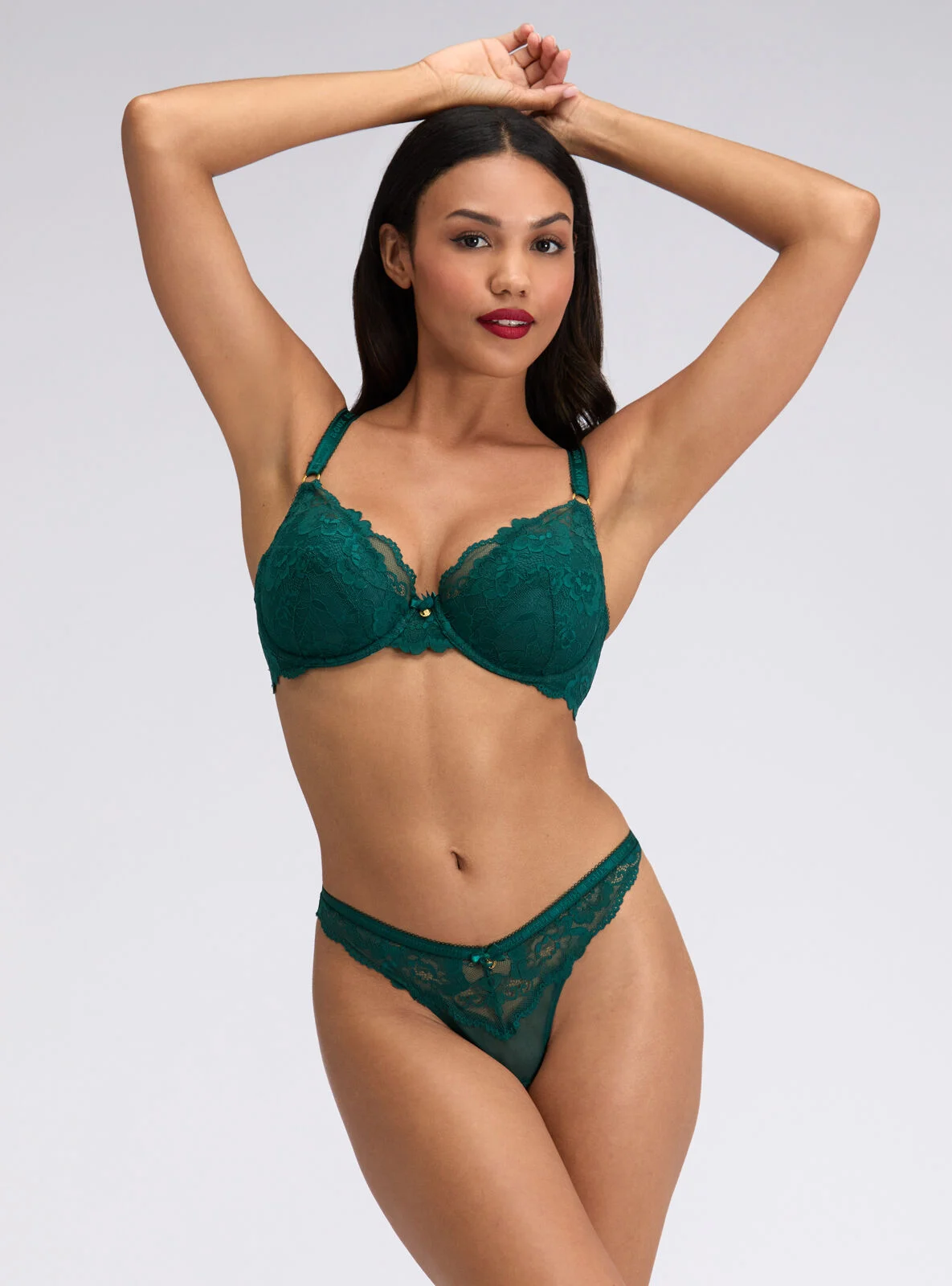 Harper thong - Emerald