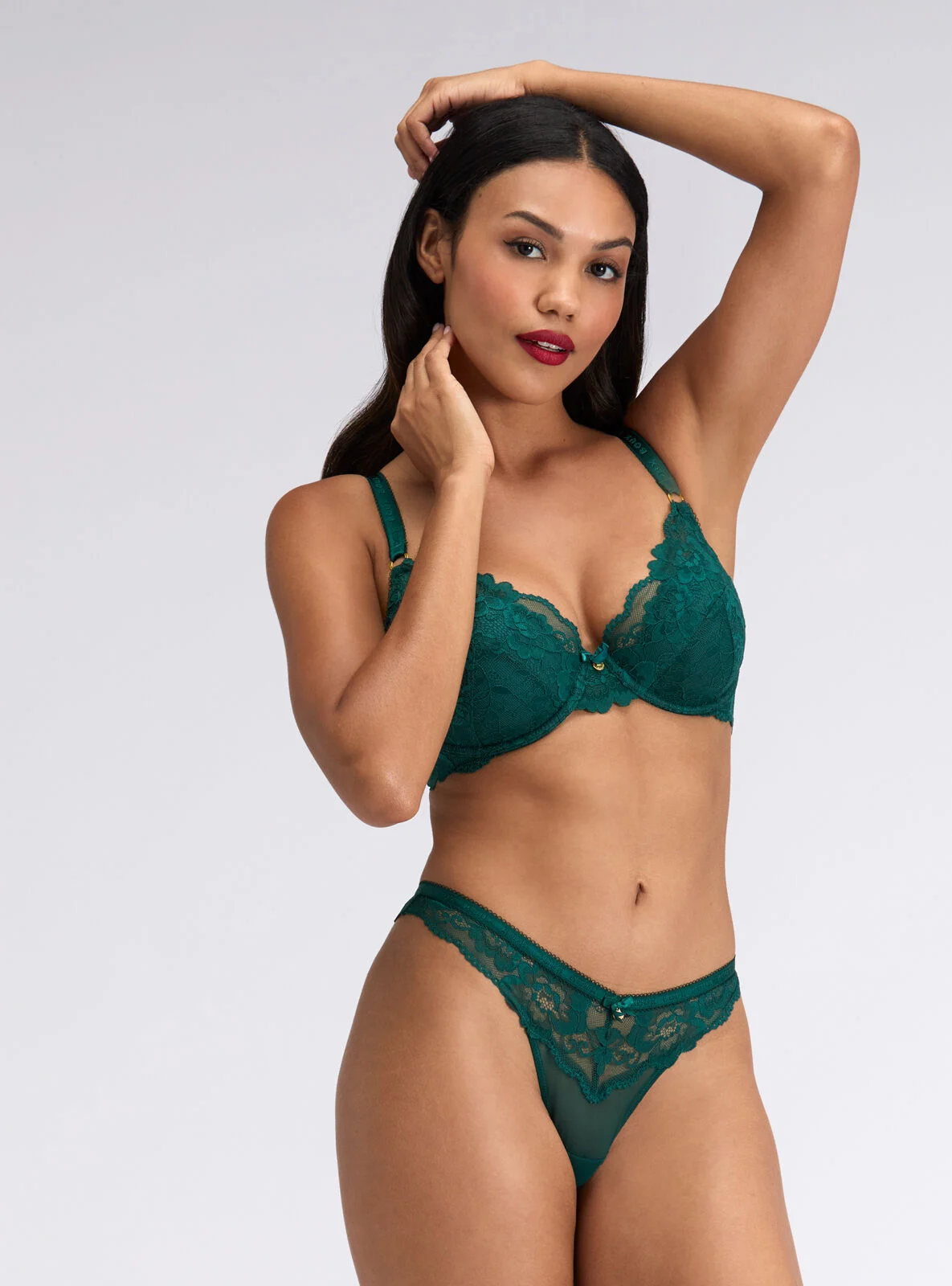 Harper thong - Emerald
