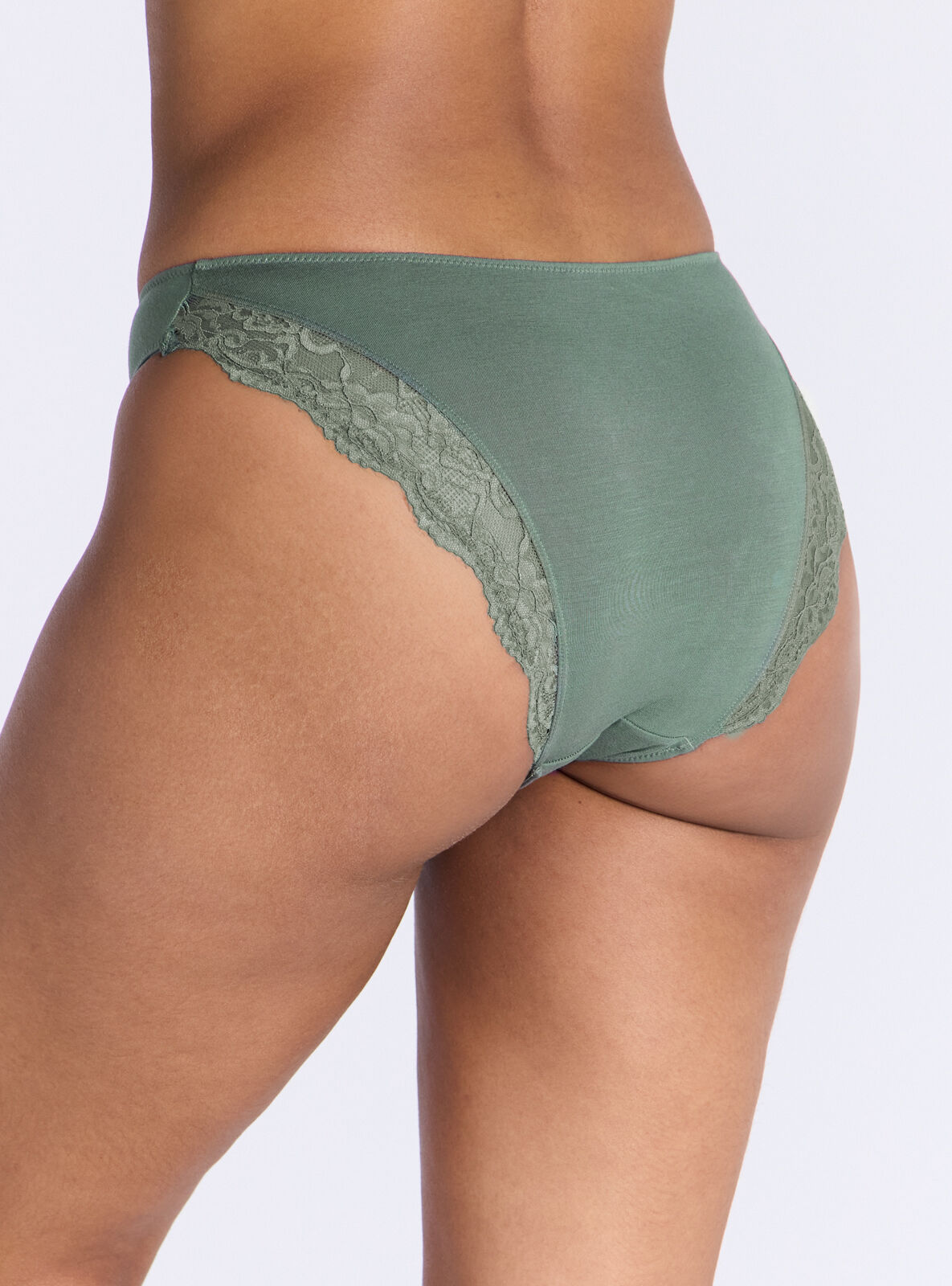 Alice super soft briefs - Forest Green